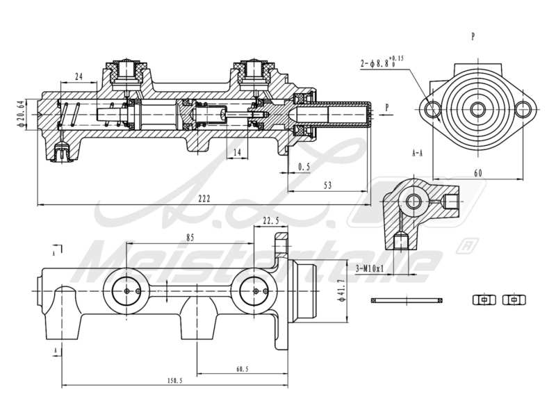 Brake master cylinder